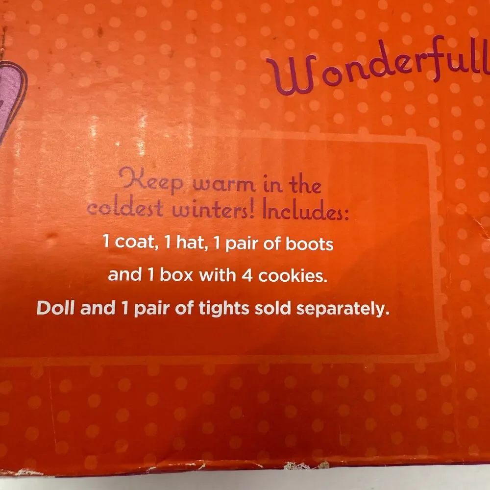 Our Generation Wonderfully Warm Fashion Outfit & Treat Box Dolls New Toy Clothes